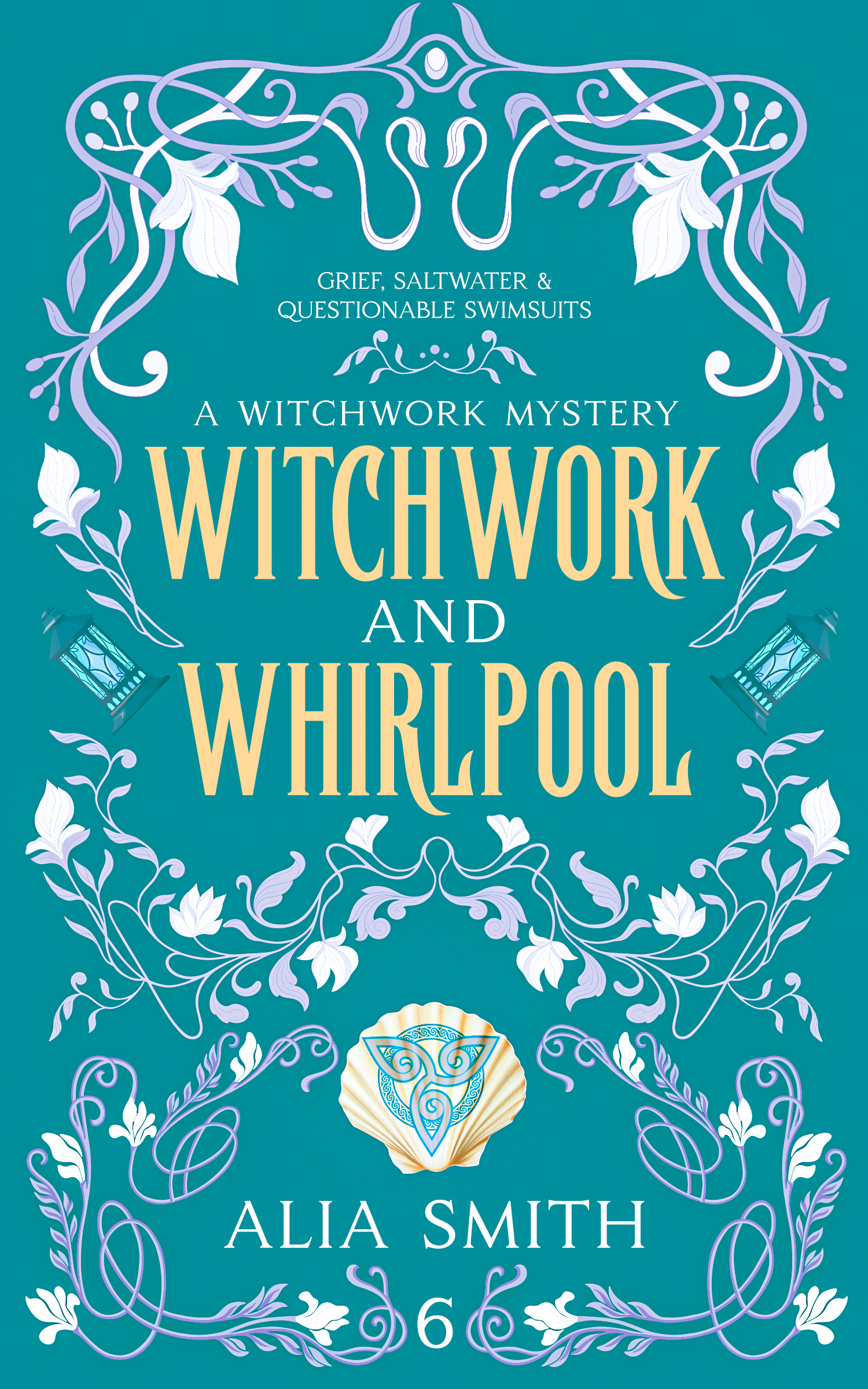cover art for Witchwork and Whirlpool by Alia Smith
